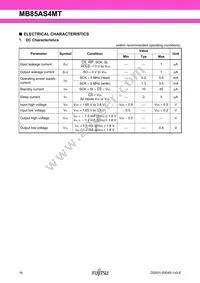 MB85AS4MTPF-G-BCERE1 Datasheet Page 16