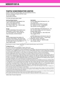 MB85R1001ANC-GE1 Datasheet Page 16