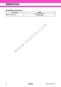 MB85R1002ANC-GE1 Datasheet Page 12