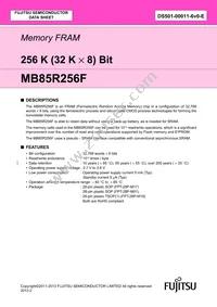 MB85R256FPF-G-BND-ERE1 Cover