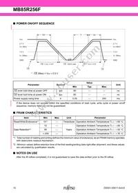 MB85R256FPF-G-BND-ERE1 Datasheet Page 10