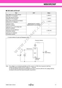 MB85R256FPF-G-BND-ERE1 Datasheet Page 11