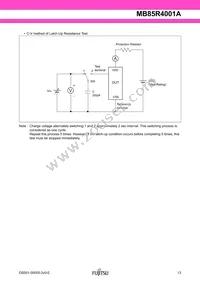 MB85R4001ANC-GE1 Datasheet Page 13