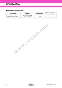 MB85R4001ANC-GE1 Datasheet Page 16