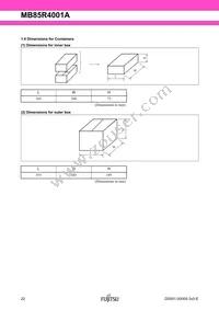 MB85R4001ANC-GE1 Datasheet Page 22