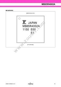 MB85R4002ANC-GE1 Datasheet Page 19