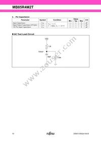 MB85R4M2TFN-G-JAE2 Datasheet Page 10