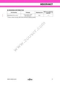 MB85R4M2TFN-G-JAE2 Datasheet Page 17