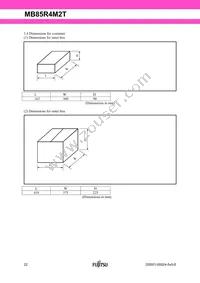 MB85R4M2TFN-G-JAE2 Datasheet Page 22