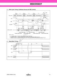 MB85R8M2TPBS-M-JAE1 Datasheet Page 13