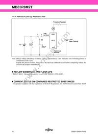 MB85R8M2TPBS-M-JAE1 Datasheet Page 16