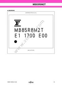 MB85R8M2TPBS-M-JAE1 Datasheet Page 19