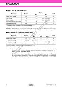 MB85RC04VPNF-G-JNERE1 Datasheet Page 12