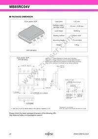 MB85RC04VPNF-G-JNERE1 Datasheet Page 22