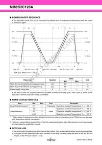 MB85RC128APNF-G-JNERE1 Datasheet Page 14