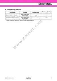 MB85RC128APNF-G-JNERE1 Datasheet Page 17