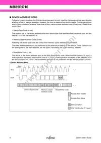 MB85RC16PN-G-AMERE1 Datasheet Page 6