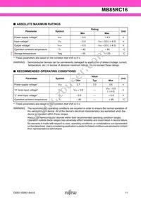 MB85RC16PN-G-AMERE1 Datasheet Page 11