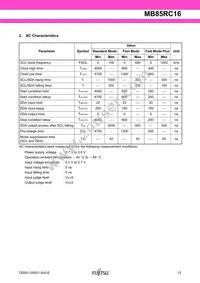 MB85RC16PN-G-AMERE1 Datasheet Page 13