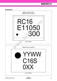 MB85RC16PN-G-AMERE1 Datasheet Page 23