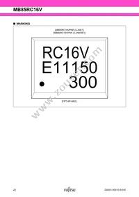 MB85RC16VPNF-G-JNERE1 Datasheet Page 22