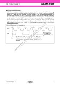 MB85RC1MTPNF-G-JNERE1 Datasheet Page 5