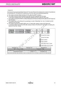 MB85RC1MTPNF-G-JNERE1 Datasheet Page 13