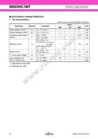 MB85RC1MTPNF-G-JNERE1 Datasheet Page 16