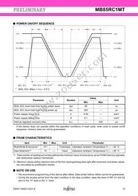 MB85RC1MTPNF-G-JNERE1 Datasheet Page 19