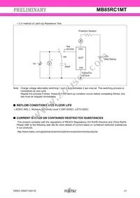 MB85RC1MTPNF-G-JNERE1 Datasheet Page 21