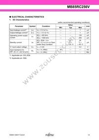 MB85RC256VPNF-G-JNERE1 Datasheet Page 13