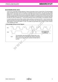 MB85RC512TPNF-G-JNERE1 Datasheet Page 5