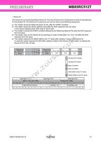 MB85RC512TPNF-G-JNERE1 Datasheet Page 13