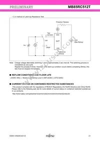 MB85RC512TPNF-G-JNERE1 Datasheet Page 21