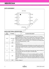 MB85RC64APNF-G-JNE1 Datasheet Page 2