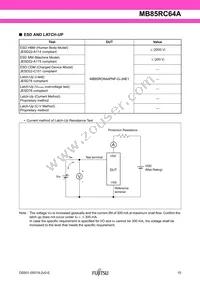 MB85RC64APNF-G-JNE1 Datasheet Page 15