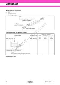 MB85RC64APNF-G-JNE1 Datasheet Page 22