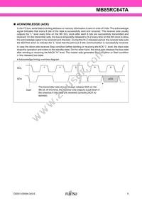 MB85RC64TAPNF-G-BDE1 Datasheet Page 5