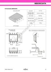 MB85RC64TAPNF-G-BDE1 Datasheet Page 23