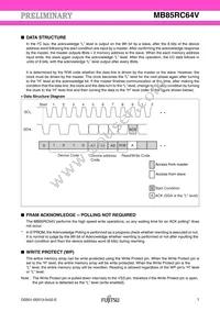 MB85RC64VPNF-G-JNERE1 Datasheet Page 7
