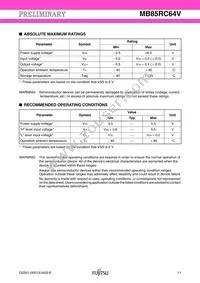 MB85RC64VPNF-G-JNERE1 Datasheet Page 11