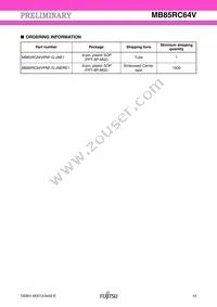 MB85RC64VPNF-G-JNERE1 Datasheet Page 15