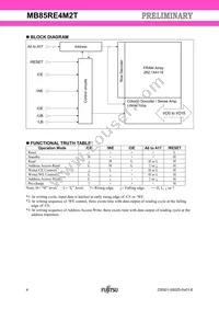 MB85RE4M2TFN-G-ASE1 Datasheet Page 4