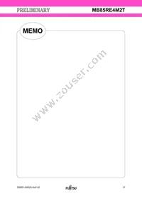 MB85RE4M2TFN-G-ASE1 Datasheet Page 17