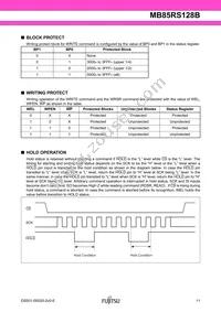 MB85RS128BPNF-G-JNERE1 Datasheet Page 11