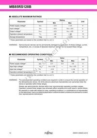 MB85RS128BPNF-G-JNERE1 Datasheet Page 12