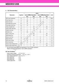 MB85RS128BPNF-G-JNERE1 Datasheet Page 14