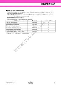 MB85RS128BPNF-G-JNERE1 Datasheet Page 21