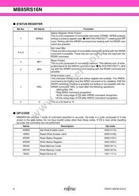 MB85RS16NPN-G-AMEWE1 Datasheet Page 6
