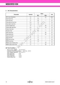 MB85RS16NPN-G-AMEWE1 Datasheet Page 14
